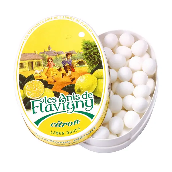 Anis de Flavigny aromatisés citron 50g