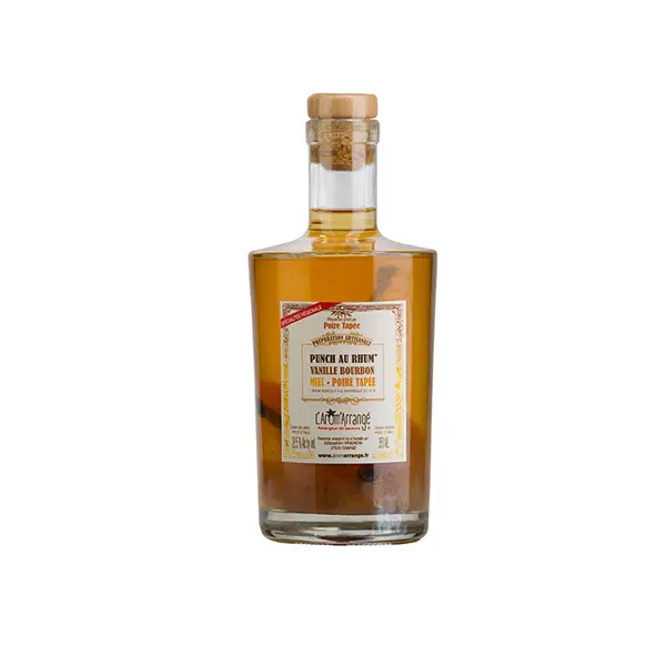 Punch au Rhum Poire Tapée Miel